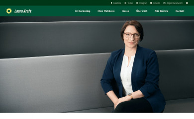 laurakraft.de screenshot