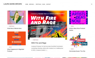 lauramariebrown.com screenshot