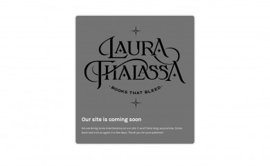 laurathalassa.com screenshot