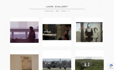 laurazuallaert.com screenshot