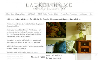 laurelberninteriors.com screenshot