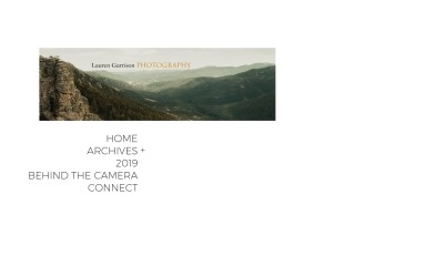 laurengarrison.org screenshot