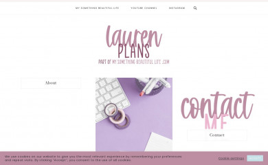 laurenplans.com screenshot