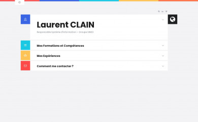 laurentclain.com screenshot