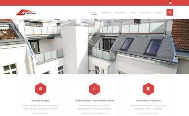 laurenz.co.at screenshot