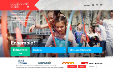 lausanne2025.ch screenshot