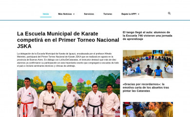 lavozdecataratas.com screenshot