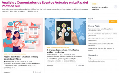 lavozdelpacificosur.com screenshot