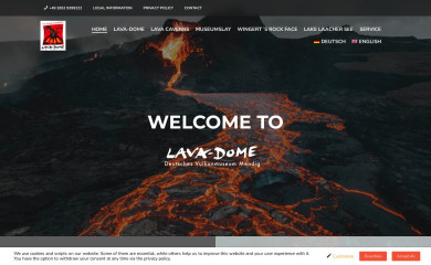 lavadome.de screenshot