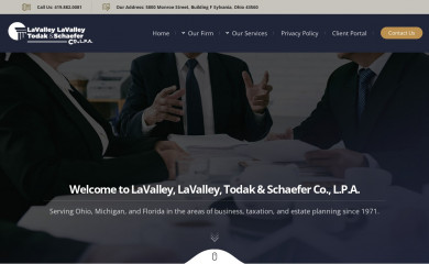 lavalley-law.com screenshot
