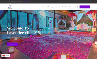 lavenderbali.com screenshot