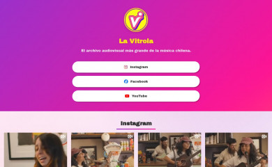 lavitrola.cl screenshot