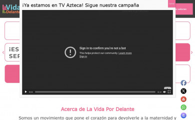 lavidapordelante.mx screenshot