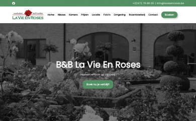 lavieenroses.be screenshot