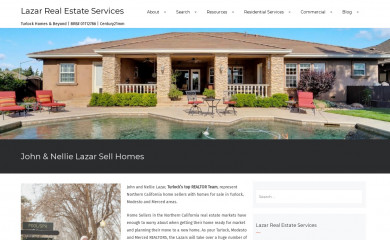 lazarrealestateservices.com screenshot