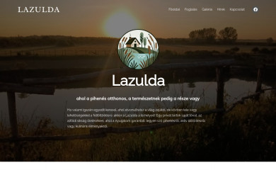 lazulda.hu screenshot