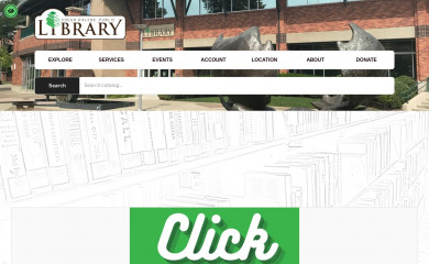 lcplibrary.org screenshot