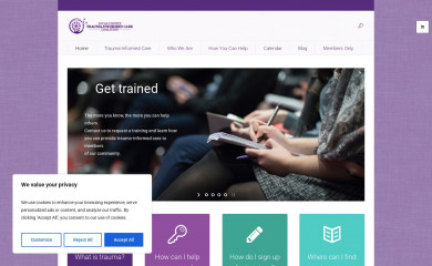 lctraumacoalition.org screenshot