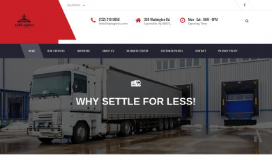 ldplogistic.com screenshot
