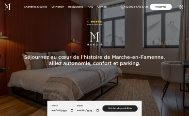 le-manoir.be screenshot