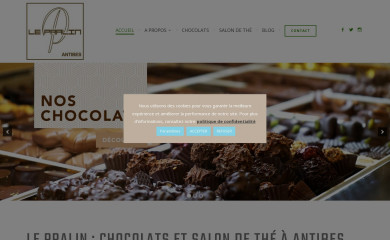 le-pralin.com screenshot