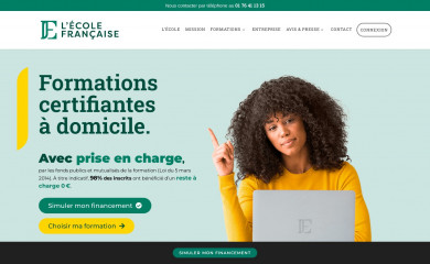 lecolefrancaise.fr screenshot