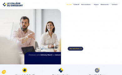 lecollegedupresident.com screenshot