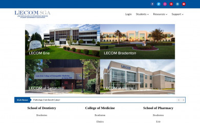 lecomsga.org screenshot