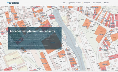 lecadastre.com screenshot