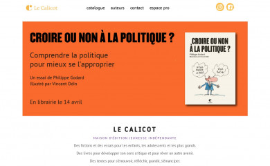 lecalicot.fr screenshot