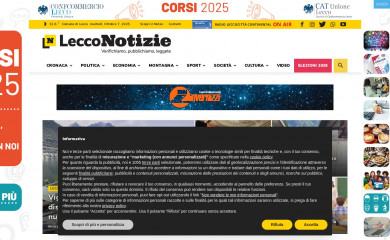 lecconotizie.com screenshot