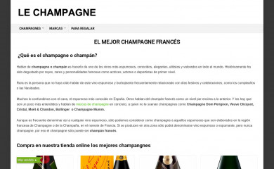 lechampagne.es screenshot