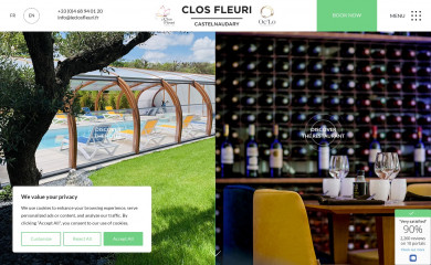 leclosfleuri.fr screenshot