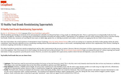 lecupboard.com screenshot