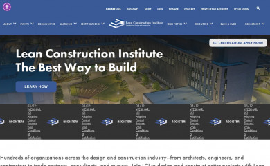 leanconstruction.org screenshot