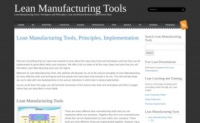 leanmanufacturingtools.org screenshot