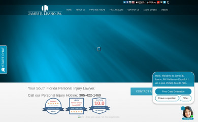 leanolaw.com screenshot