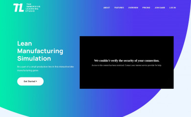 leansimulator.co.uk screenshot