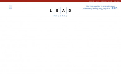 leadbrevard.org screenshot