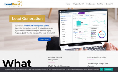 leadburst.com screenshot