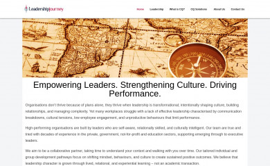 leadershipjourney.com.au screenshot