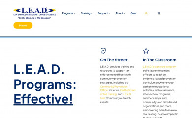 leadrugs.org screenshot