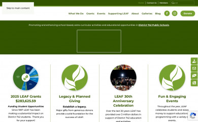 leaf742.org screenshot