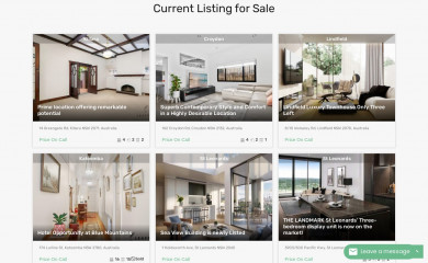 leafton.com.au screenshot