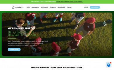 leagueapps.com screenshot