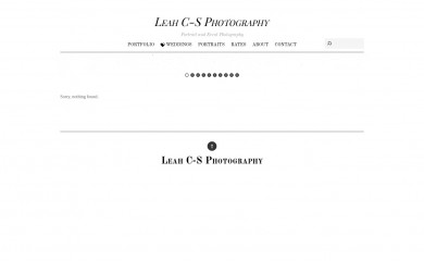 leahcsphotography.com screenshot