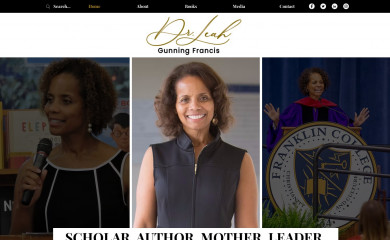 leahgunningfrancis.com screenshot