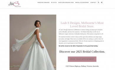 leahsdesigns.com.au screenshot