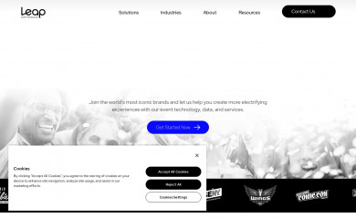 leapevent.tech screenshot