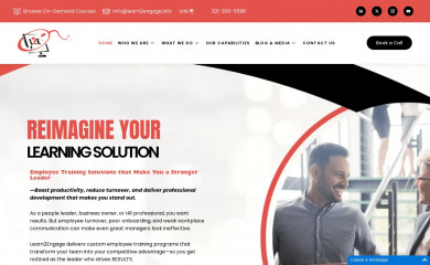 learn2engage.info screenshot